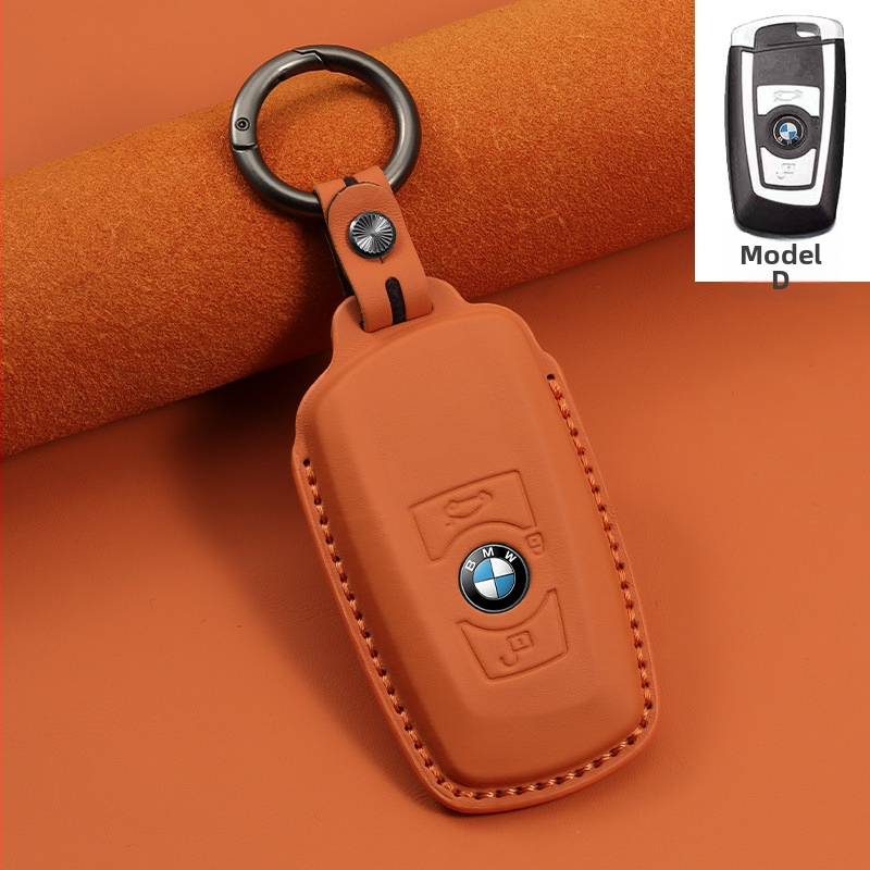 BMW puzdro na kľúče z hovädzej kože – luxusný štýl, kompatibilné s radmi 1/3/5 a modelmi X1/X3/X5, personalizácia k dispozícii