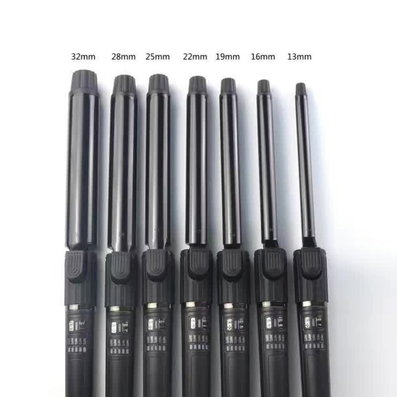 Ondulator de păr FBT cu cilindru ceramic turmalin, 5 trepte de temperatură, 40W, 220V, pentru utilizare umedă și uscată