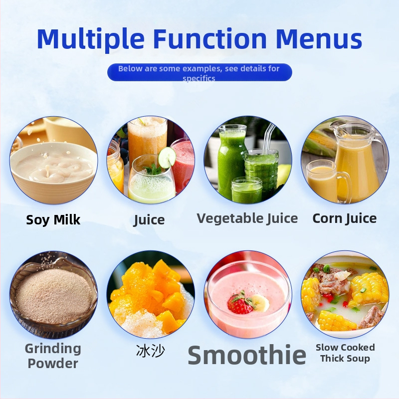 Мултифункционален високоскоростен блендер с интелигентно управление (3–5 порции; таймер; капацитет >1,2 л; модел MBL-038; тегло ≈4,7 кг)