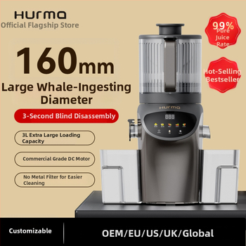 Domáce odšťavovač s oddelením dužiny, veľký otvor, 1 L kapacita, 201–500 W, až 12 000 ot/min