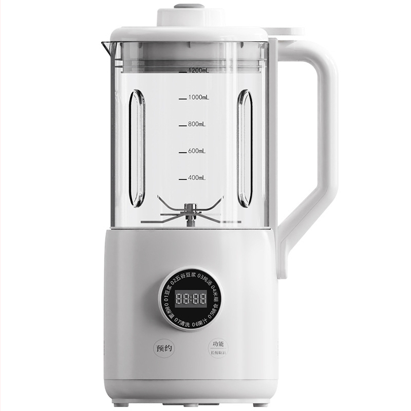 Prístroj na sojové mlieko Mis-dj01 - domáci plne automatický, bez varenia, objem 1,5 l, výkon 600 W, kúrenie na šasi, automatické čistenie