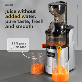 Сокоизстисквачка с разделяне на пулпа, за дома и бизнеса, мощност 501–800 W, скорост 60 rpm, корпус от пластмаса