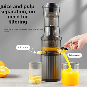 Сокоизстисквачка с разделяне на пулпа, за дома и бизнеса, мощност 501–800 W, скорост 60 rpm, корпус от пластмаса