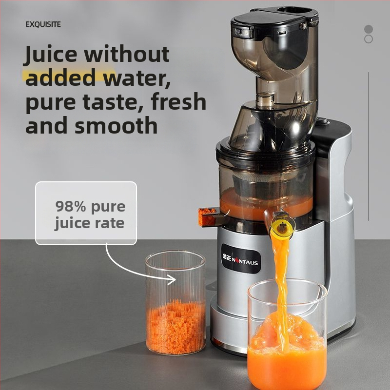 Сокоизстисквачка с разделяне на пулпа, за дома и бизнеса, мощност 501–800 W, скорост 60 rpm, корпус от пластмаса