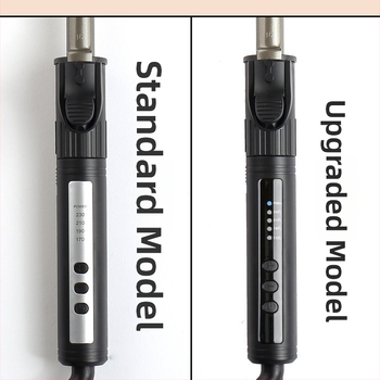 Otáčajúci kulmovač pre vizážistov zo štúdia - profesionálny, valec 21–30 mm, 4-stupňové nastavenie teploty, 45 W, 110–220 V