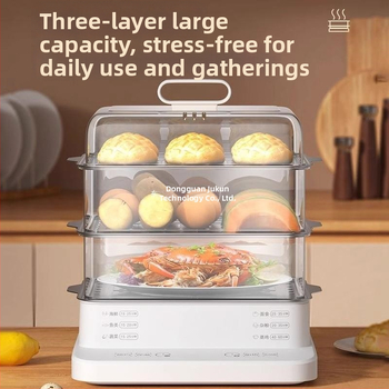 Elektrický parný hrniec, jednovrstvový, objem 10 l a viac, dotykové ovládanie, model 166