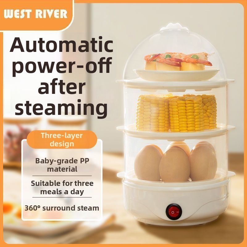 Elektrický parný hrniec, jednovrstvový, objem 10 l a viac, dotykové ovládanie, model 166