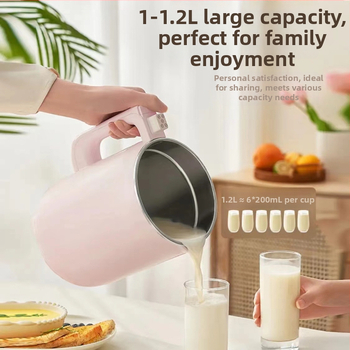 Joyoung Sójové mlieko DJ12A-D2190, objem 1.2 L, výkon 1000 W, 220 V, ohrev tela, mlyn bez sitka, zahrievacia funkcia