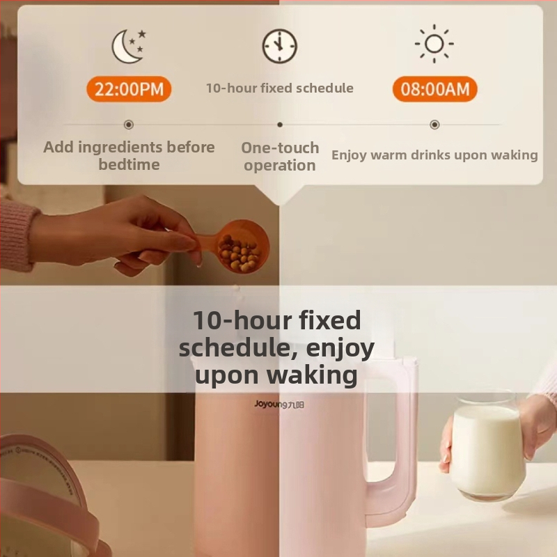 Joyoung Sójové mlieko DJ12A-D2190, objem 1.2 L, výkon 1000 W, 220 V, ohrev tela, mlyn bez sitka, zahrievacia funkcia