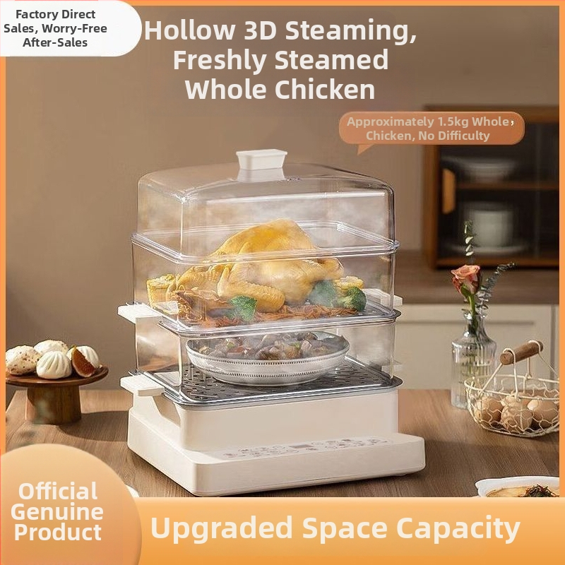 Elektrický parovar s jednou vrstvou, kapacita nad 10 l, dotykové ovládanie, funkcia rezervácie