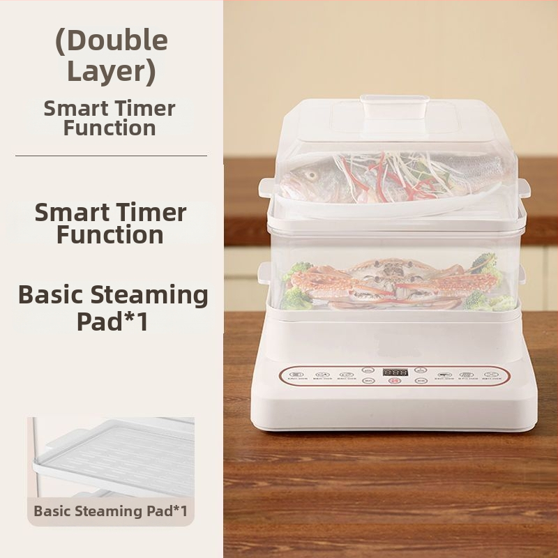 Elektrický parovar s jednou vrstvou, kapacita nad 10 l, dotykové ovládanie, funkcia rezervácie