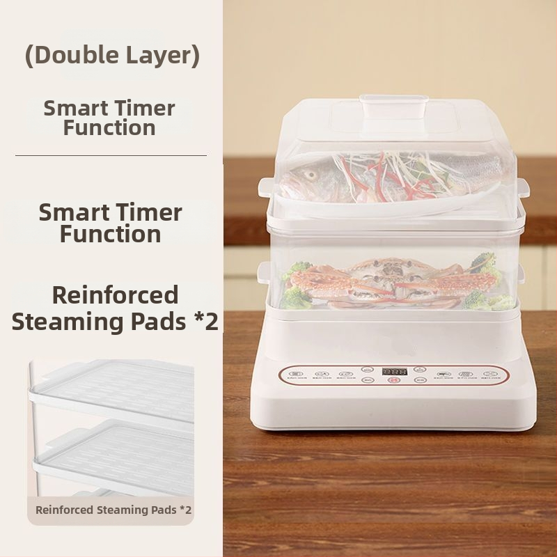 Elektrický parovar s jednou vrstvou, kapacita nad 10 l, dotykové ovládanie, funkcia rezervácie