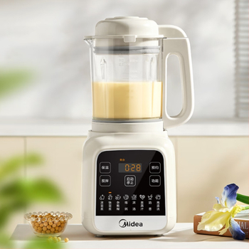 Domáci viacfunkčný stroj na sójové mlieko, 1,2 L kapacita, dotykový displej, časovač, horúce a studené varenie