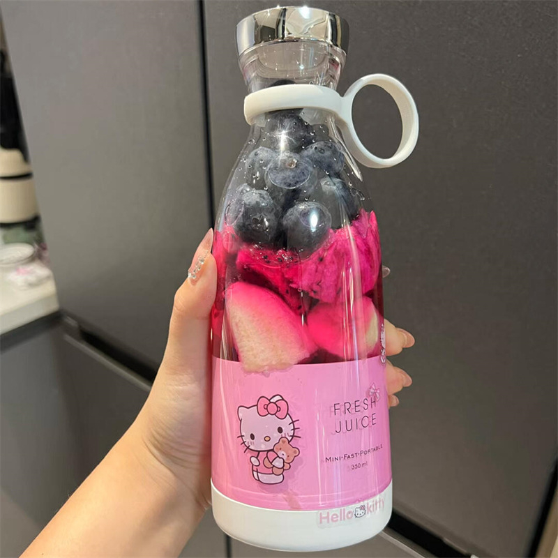 Prijenosna čašica za sok od voća i povrća — kompaktna konstrukcija, 0,3 L, 18000 rpm, plastično kućište