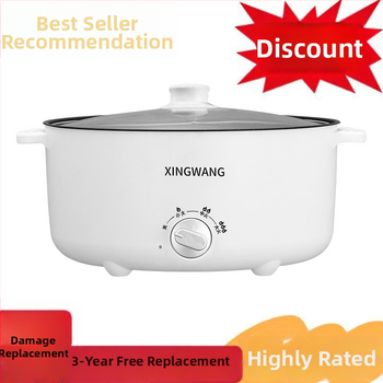 Višenamjenski električni lonac za kuhanje, zapremina 2–3 L, unutarnja posuda od medicinskog kamena, snaga do 800 W, para funkcija, zaštita od suhog izgarivanja