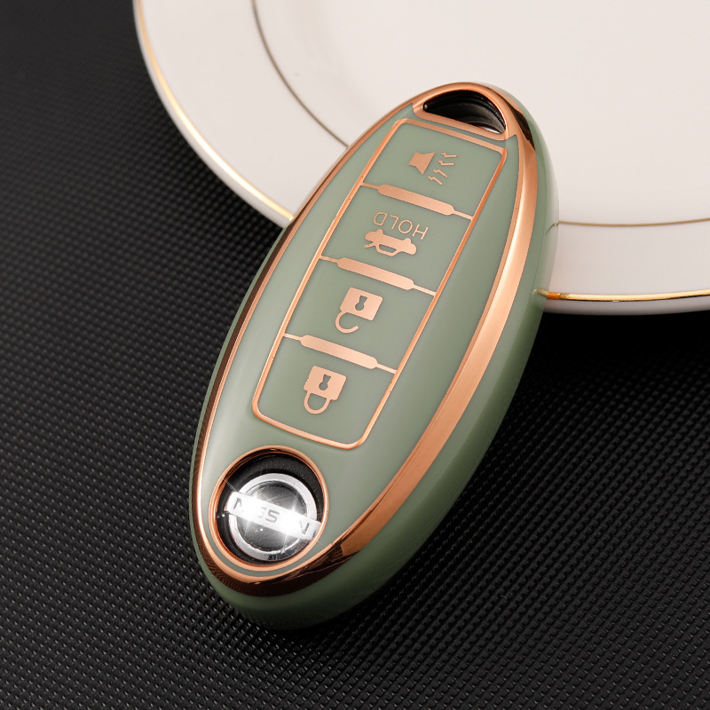 Κάλυμμα κλειδιού Nissan, TPU; συμβατό με Teana, Sylphy, Tiida, Qashqai και Bluebird; Μοντέλο A11J; Άδεια ιδιωτικής ετικέτας: Ναι