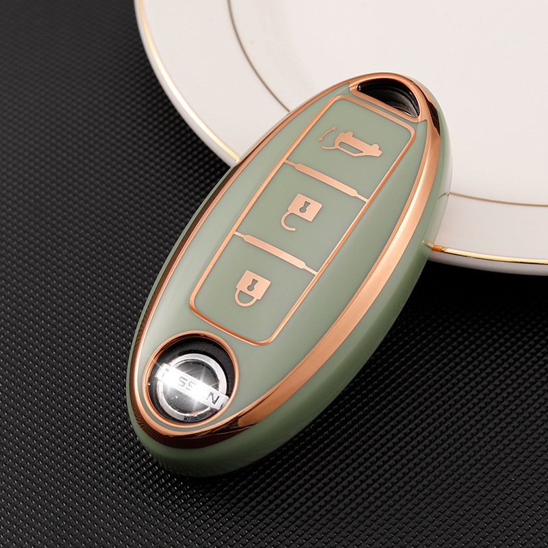 Κάλυμμα κλειδιού Nissan, TPU; συμβατό με Teana, Sylphy, Tiida, Qashqai και Bluebird; Μοντέλο A11J; Άδεια ιδιωτικής ετικέτας: Ναι