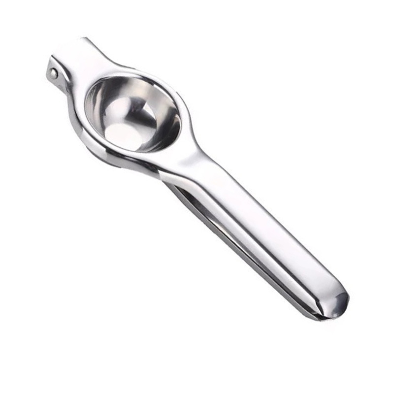 Storcător manual de lămâi din oțel inoxidabil cu filtru, design modern și simplu, cu logo