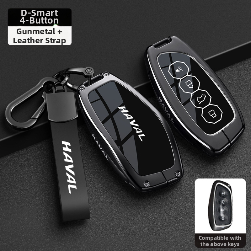Kľúčový obal pre Haval – kompatibilný s H6, F7 Gen3, M6 Gen2, H7, Xiaolong, H9, H2; Zinkový zliatin, Vysoká kvalita, Značka Boden