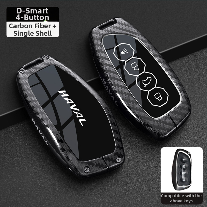 Kľúčový obal pre Haval – kompatibilný s H6, F7 Gen3, M6 Gen2, H7, Xiaolong, H9, H2; Zinkový zliatin, Vysoká kvalita, Značka Boden