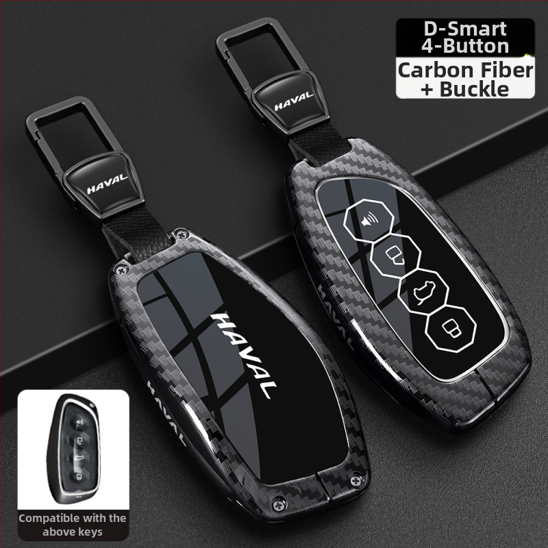 Kľúčový obal pre Haval – kompatibilný s H6, F7 Gen3, M6 Gen2, H7, Xiaolong, H9, H2; Zinkový zliatin, Vysoká kvalita, Značka Boden