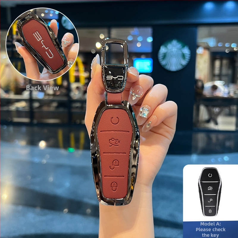 Kryt kľúča BYD NIUPONG - zinková zliatina, minimalistický štýl, možnosť prispôsobenia