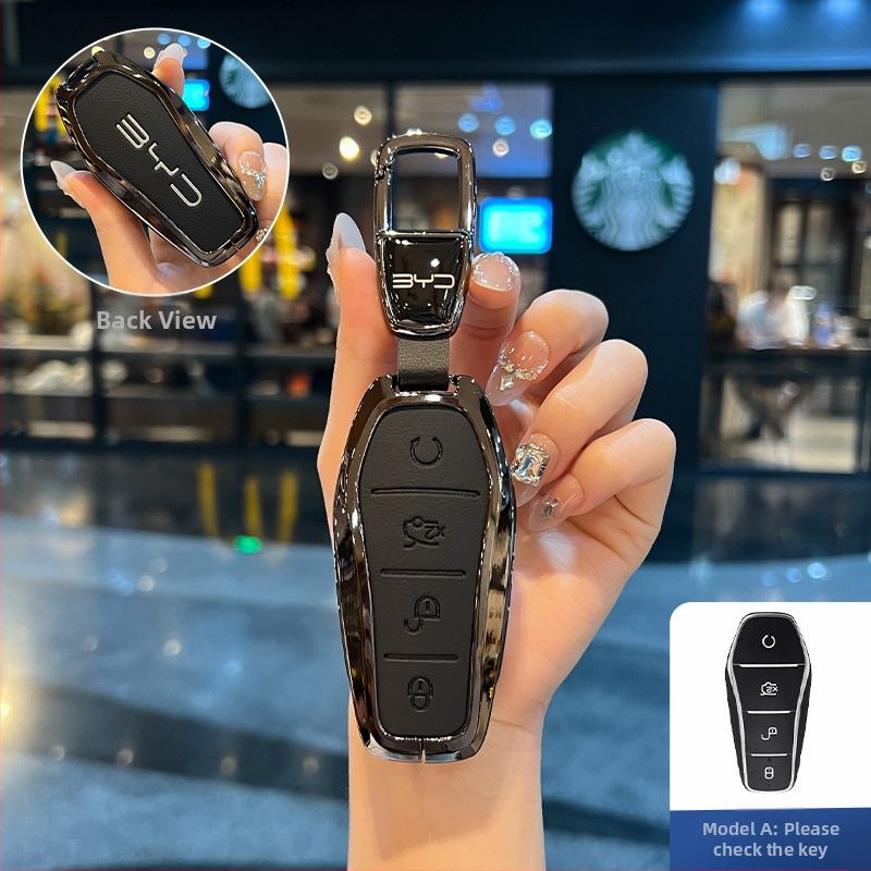 Kryt kľúča BYD NIUPONG - zinková zliatina, minimalistický štýl, možnosť prispôsobenia