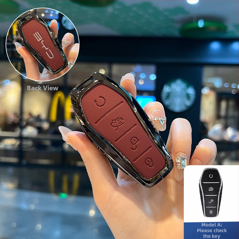 Kryt kľúča BYD NIUPONG - zinková zliatina, minimalistický štýl, možnosť prispôsobenia