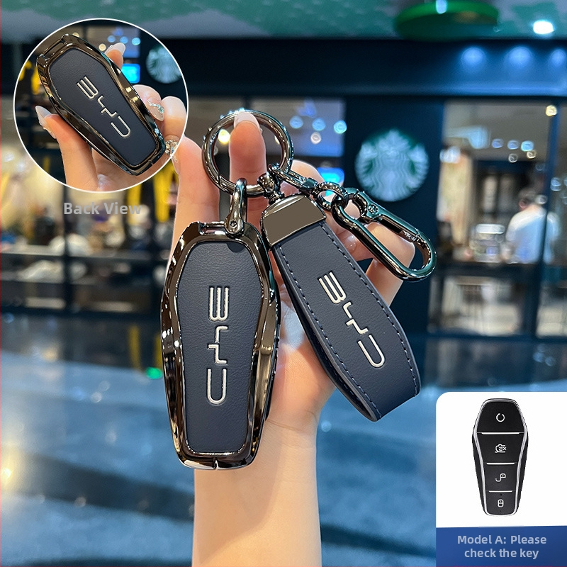 Kryt kľúča BYD NIUPONG - zinková zliatina, minimalistický štýl, možnosť prispôsobenia