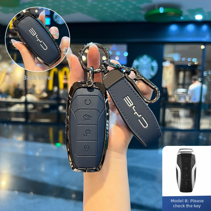 Kryt kľúča BYD NIUPONG - zinková zliatina, minimalistický štýl, možnosť prispôsobenia