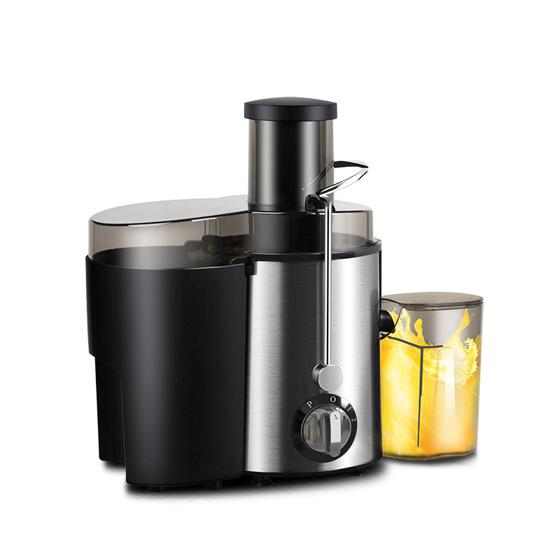 Uspravni sokovnik, nehrđajuće čelično tijelo, 12-redna rezna glava, snaga 201–500W, kapaciteta 401–600 ml
