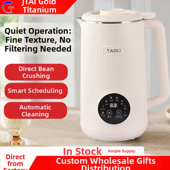 Sojové mlieko prístroj, Nerezové telo, Kapacita 1–2 l, Automatické čistenie, Rezervačná funkcia, Vhodné pre 4–5 osôb