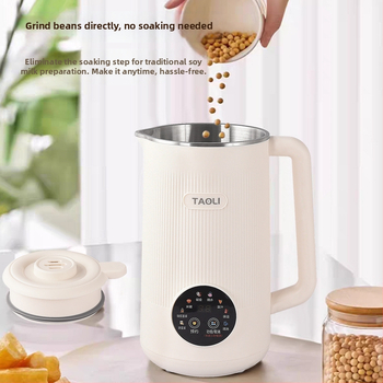 Sojové mlieko prístroj, Nerezové telo, Kapacita 1–2 l, Automatické čistenie, Rezervačná funkcia, Vhodné pre 4–5 osôb