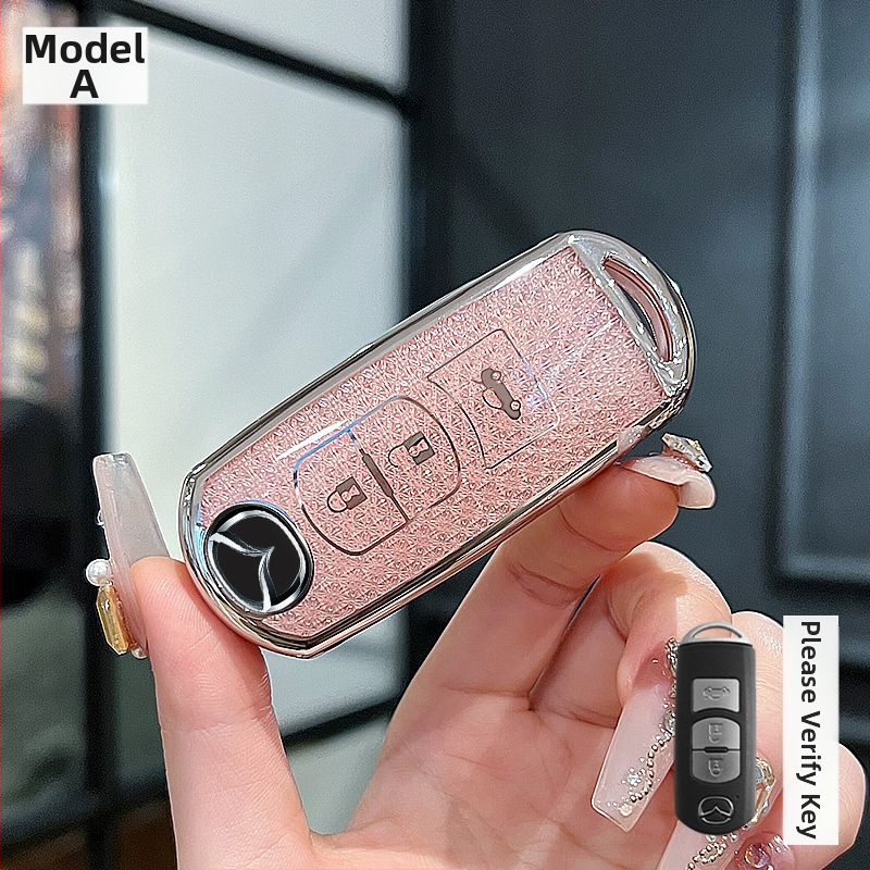 Obal na kľúč Mazda – TPU, Trend štýl, kompatibilné s Mazda 3/Axela/Atenza a CX-30/CX-50/CX-5/CX-4