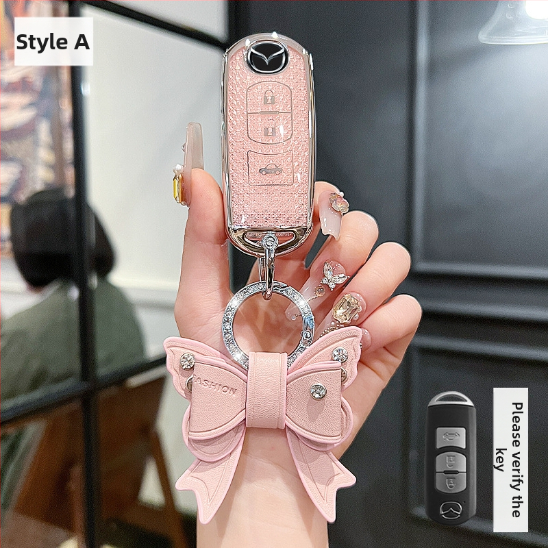 Obal na kľúč Mazda – TPU, Trend štýl, kompatibilné s Mazda 3/Axela/Atenza a CX-30/CX-50/CX-5/CX-4