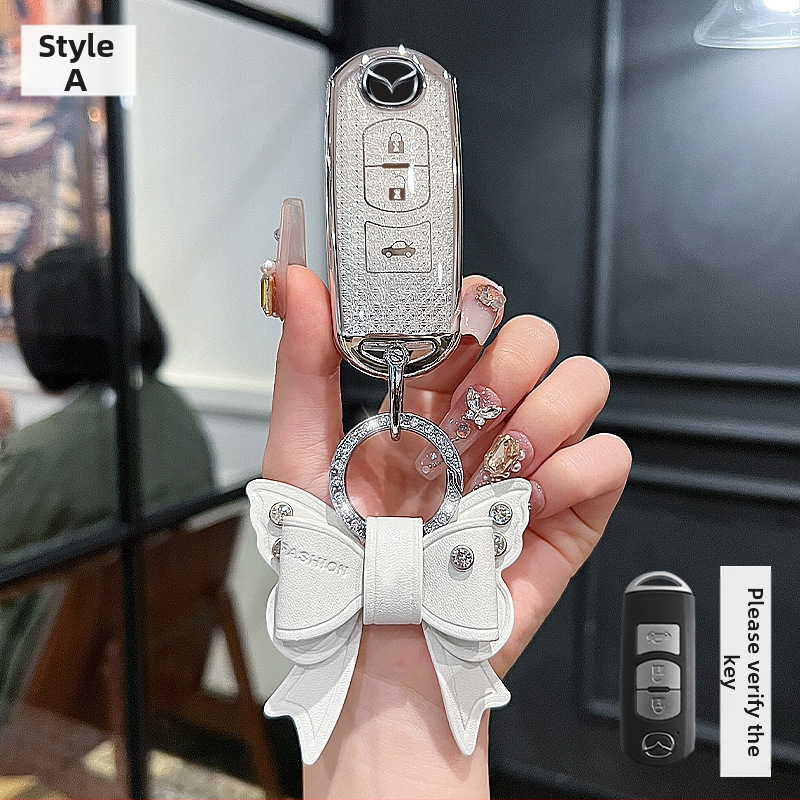 Obal na kľúč Mazda – TPU, Trend štýl, kompatibilné s Mazda 3/Axela/Atenza a CX-30/CX-50/CX-5/CX-4