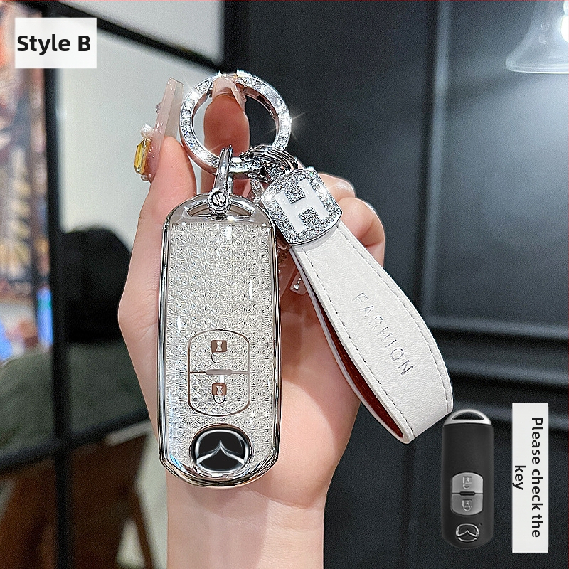 Obal na kľúč Mazda – TPU, Trend štýl, kompatibilné s Mazda 3/Axela/Atenza a CX-30/CX-50/CX-5/CX-4