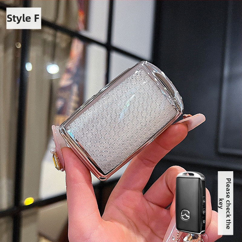 Obal na kľúč Mazda – TPU, Trend štýl, kompatibilné s Mazda 3/Axela/Atenza a CX-30/CX-50/CX-5/CX-4