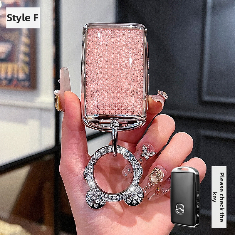 Obal na kľúč Mazda – TPU, Trend štýl, kompatibilné s Mazda 3/Axela/Atenza a CX-30/CX-50/CX-5/CX-4