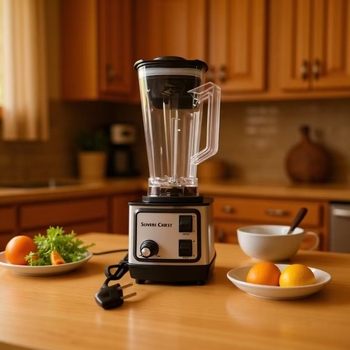 Високоскоростен блендер с двойна чаша – 6 скорости, 30000–39999 об./мин, капацитет под 1 л, корпус и чаши от неръждаема стомана