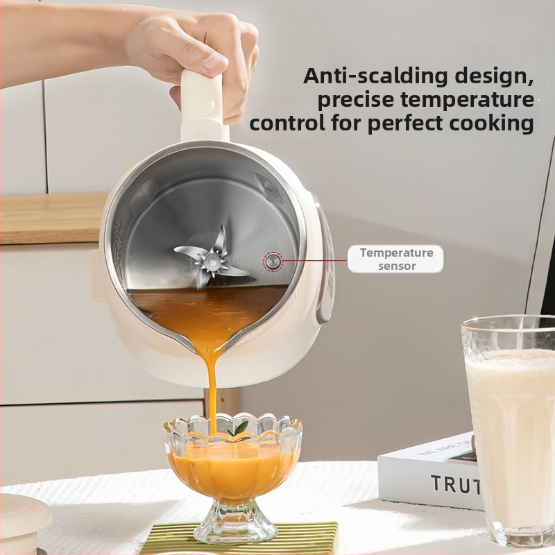 Vysokorýchlostný domáci mixér s tichým chodom, model G10: kapacita ≥1,2 l, 2–4 porcie, ovládanie tlačidlami, multifunkčný s filtrom na džús a sójové mlieko, izolácia, časovač, 3D rovnomerné zohrievanie.