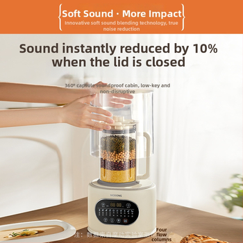 Ohrievajúci viacfunkčný vysokorýchlostný mixér s kapacitou 1,2 L, dotykové ovládanie, plne automatický chod