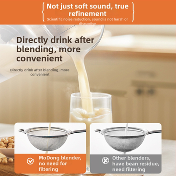 Ohrievajúci viacfunkčný vysokorýchlostný mixér s kapacitou 1,2 L, dotykové ovládanie, plne automatický chod