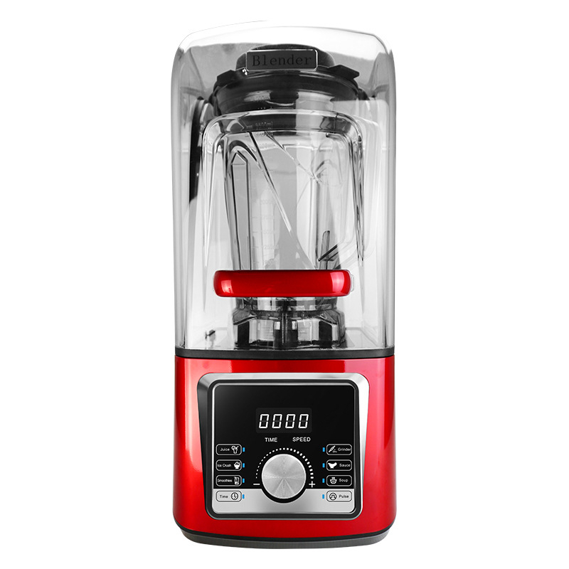 Blender profesional pentru uz comercial, zdrobire gheață, capacitate 4–5 L, motor peste 40.000 rpm, 7+ trepte de viteză, curățare automată