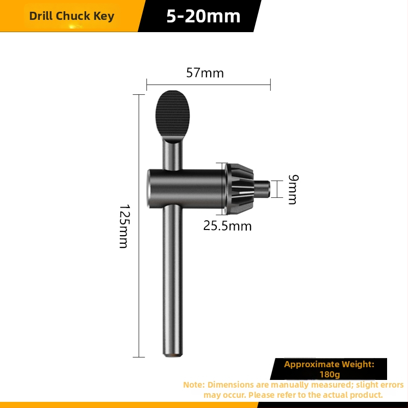 Kľúč pre upínací čap vrtáky — Model: Drill Chuck Key; Kód produktu: F7555J5MM97H58; Značka: Other