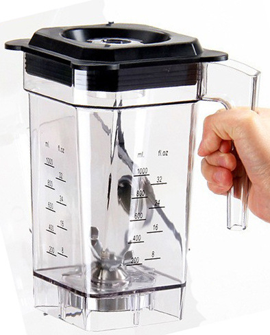 Komercijalni stroj za smoothie za dućane s mliječnim čajem, s poklopcem, kapacitet 1–3 L, potpuno automatiziran, tihi drobilica leda, 5 brzina, 30 000–39 999 obrtaja/min