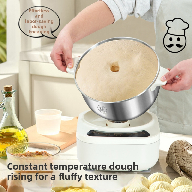 Miešací stroj na cesto – plne automatický domáci kuchynský spotrebič, nerezové telo, kapacita 11–20 l, výkon 250 W