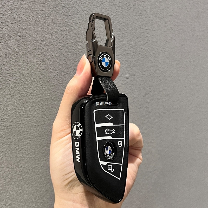 BMW TPU obal na kľúč, jednoduchý štýl, kompatibilný s radami 1/2/3/5 a X1/X3/X5, i3