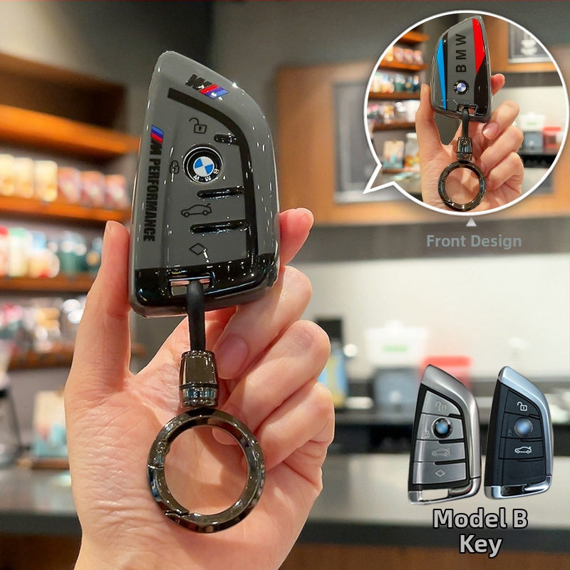 BMW TPU obal na kľúč, jednoduchý štýl, kompatibilný s radami 1/2/3/5 a X1/X3/X5, i3