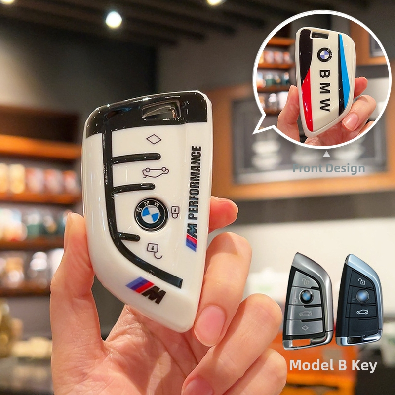 BMW TPU obal na kľúč, jednoduchý štýl, kompatibilný s radami 1/2/3/5 a X1/X3/X5, i3
